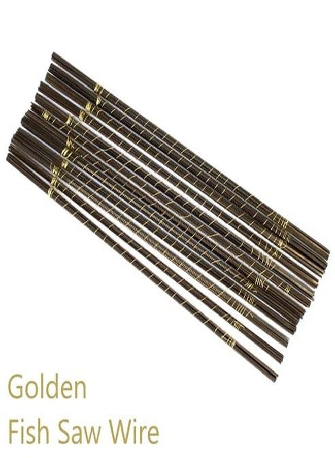 JEWELTECH شفرات منشار ثقب Jeweltech Golden Fish 120 - مقاس 2/0 - شفرات من الفولاذ المقوى لإطارات منشار المجوهرات اليدوي - أداة لصائغي الذهب والفضة - Image 5